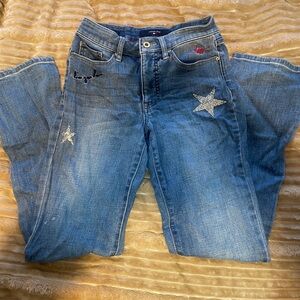 Tommy Hilfiger Blue Jeans with Star Accents